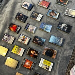 Large Vintage Cassette Tape Lot - 80s & 90s (24 total)